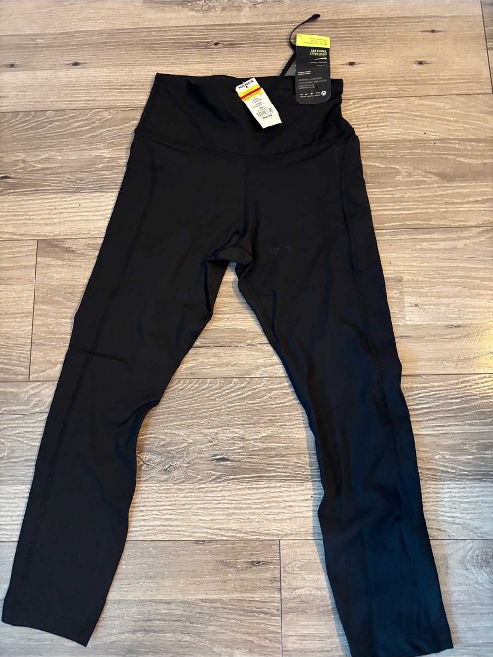 Girls' Nike Black Active Leggings - Performance Stretch